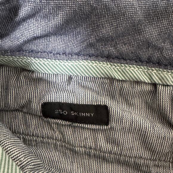 J.Crew 250 Skinny Fit Core Stretch Chino Pants Mens W30 L32 Brown AB613 Twill - Picture 7 of 11